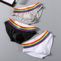 Eco-friendly cotton custom design underwear gay made in China