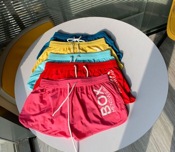 Custom Boxer Shorts Recycled Nylon Swim boxer short with pocket - Image 4