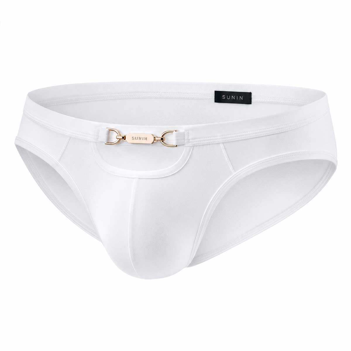 Mens Sexy Underwear Custom Logo Soft Wide Belt Mens Briefs - Image 2