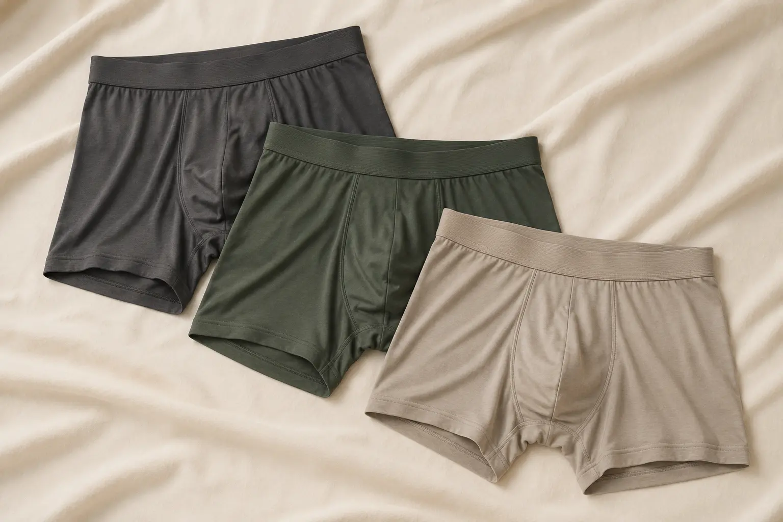 Modal and bamboo men's underwear collection for OEM manufacturing