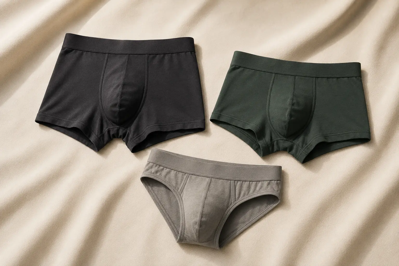 Custom men's underwear manufacturer product range