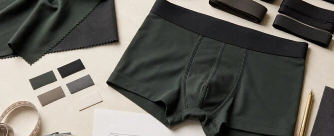 Men's underwear sample development and fit review